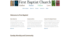 Desktop Screenshot of firstbaptistrichmond.com